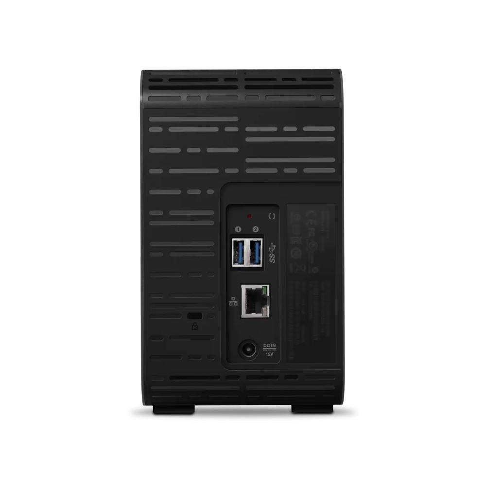 WD NAS Box 2 Bay 0TB EX2 Ultra view 3